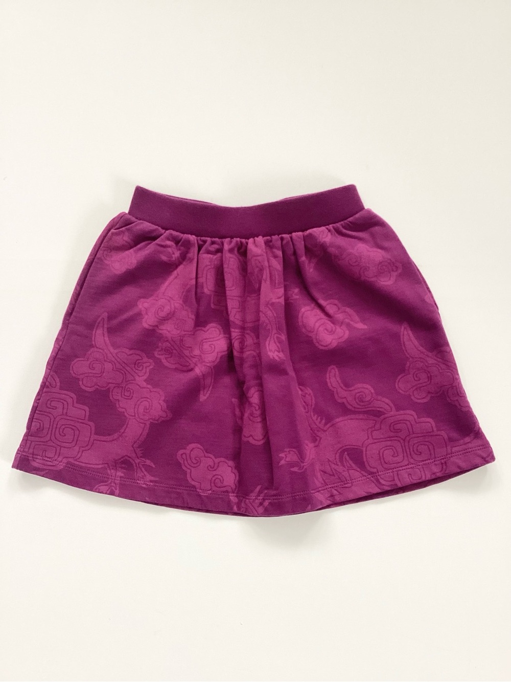 Tea Collection Magenta Dragon Skirt